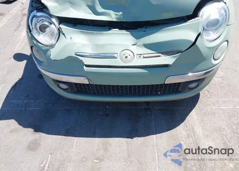 2013 Fiat 500C Lounge from USA, damaged, VIN 3C3CFFER4DT512749